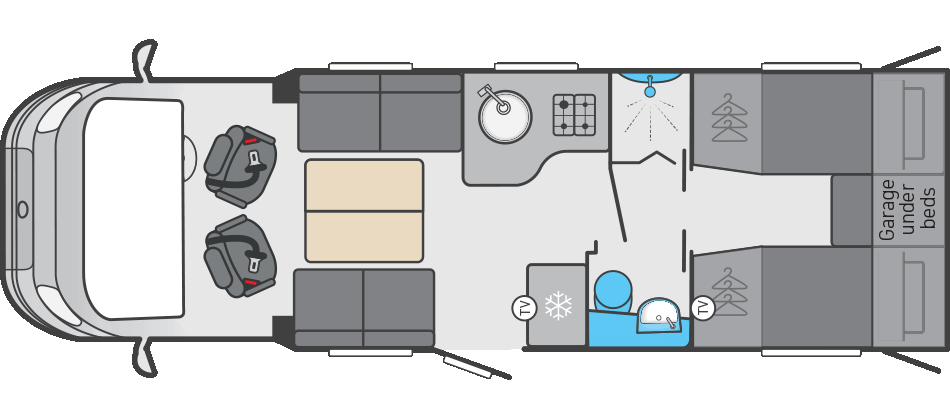 2026 Voyager 584 Day Lounge