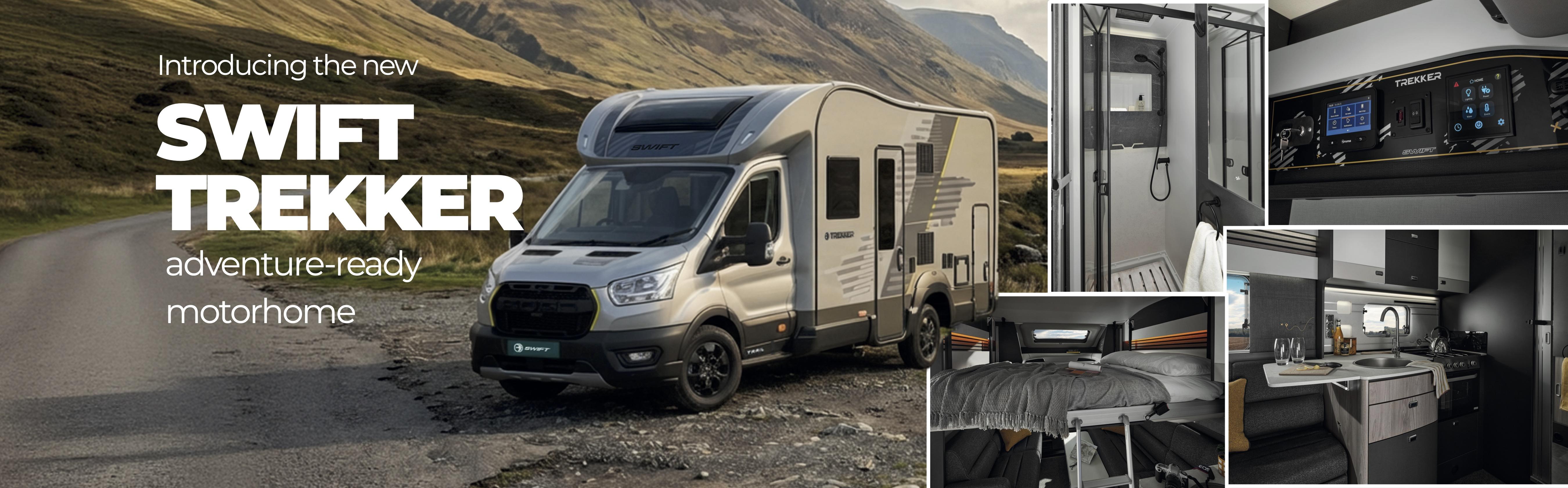 Introducing the new Trekker (4 berth) adventure-ready motorhome