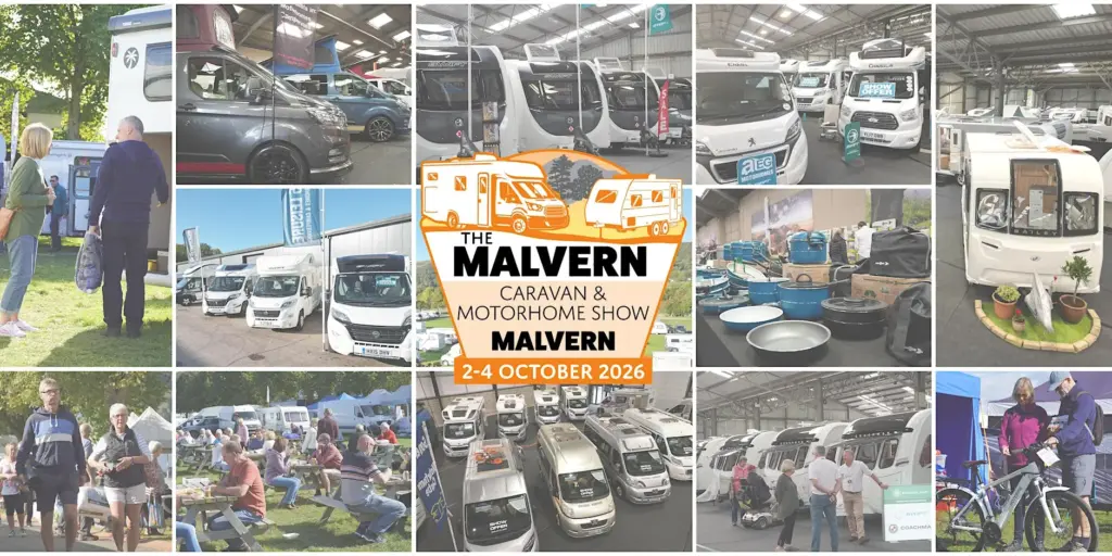 The Malvern Caravan Motorhome Show 2 4 October 2026 