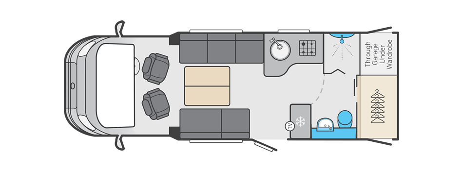 2025 Voyager 540 Day Lounge