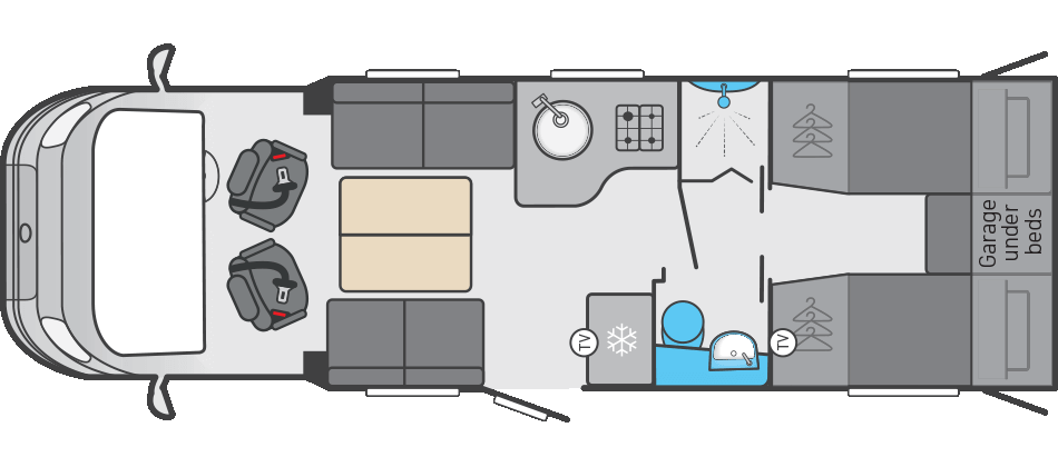 2026 Voyager 584 Day Lounge