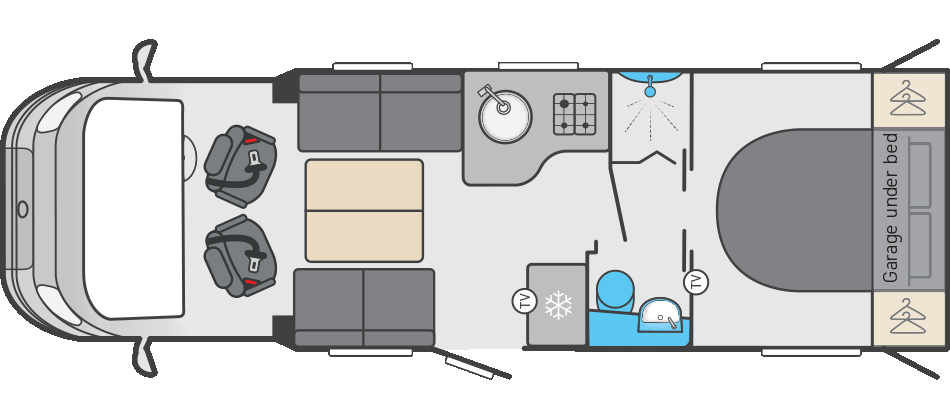 2026 Voyager 594 Day Lounge